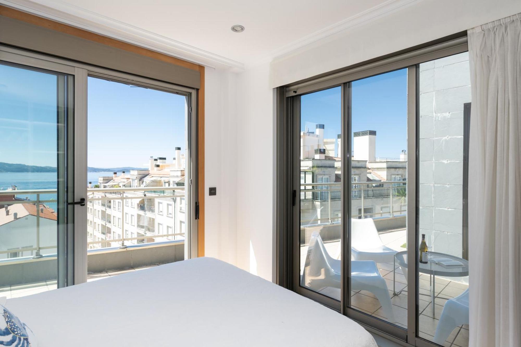 Atico De Lux Sanxenxo Apartment Exterior foto