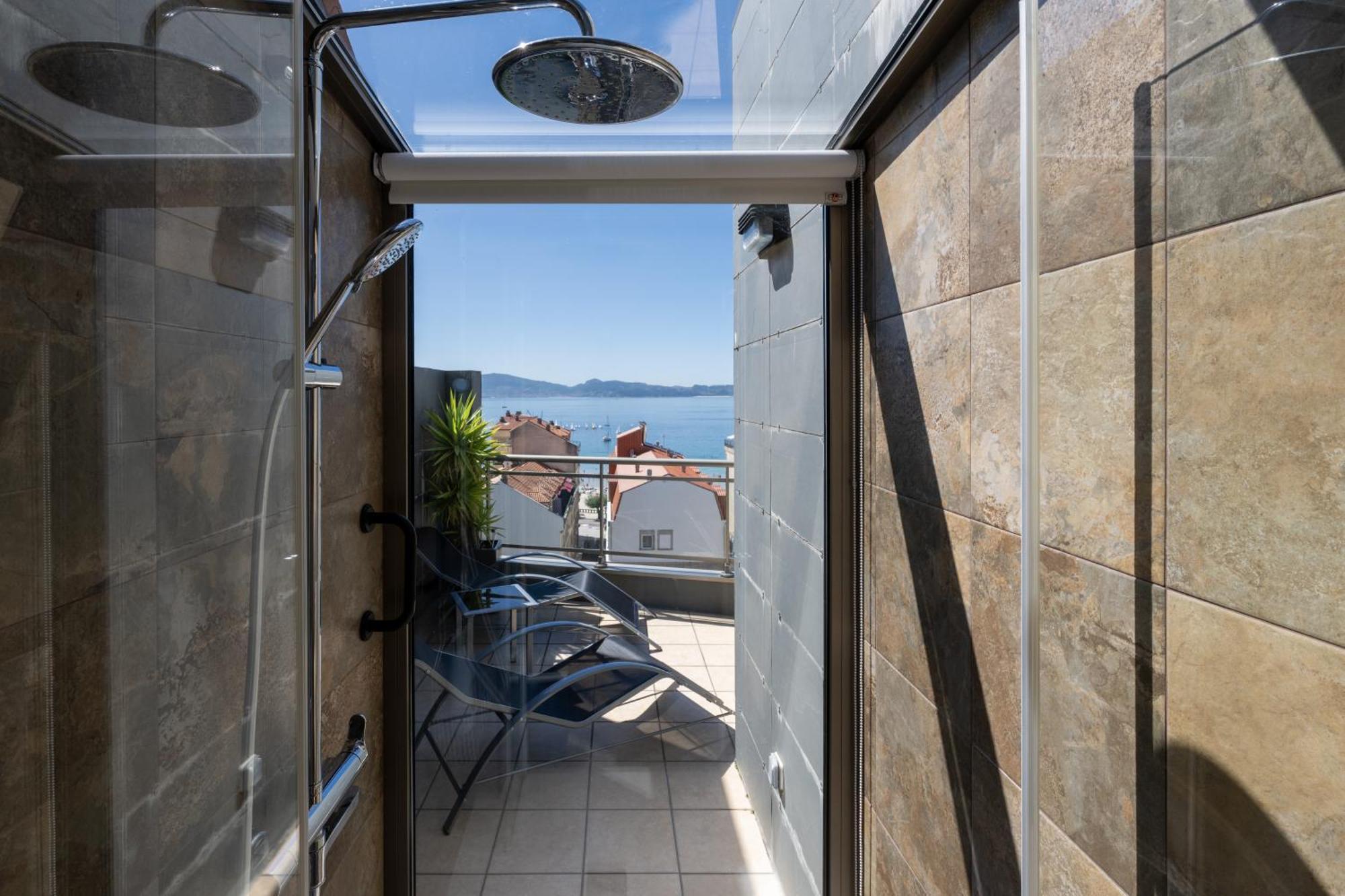 Atico De Lux Sanxenxo Apartment Exterior foto