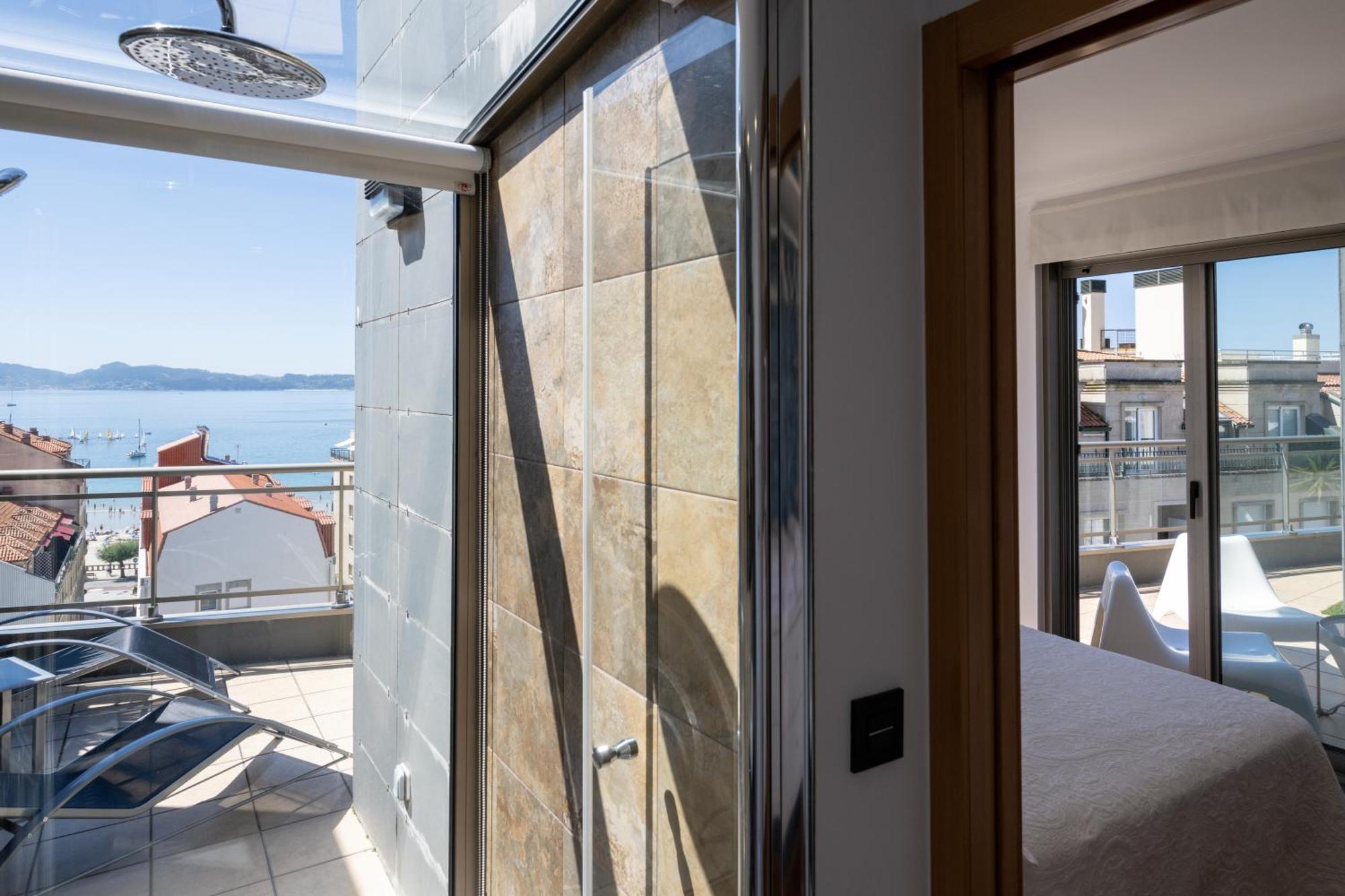 Atico De Lux Sanxenxo Apartment Exterior foto