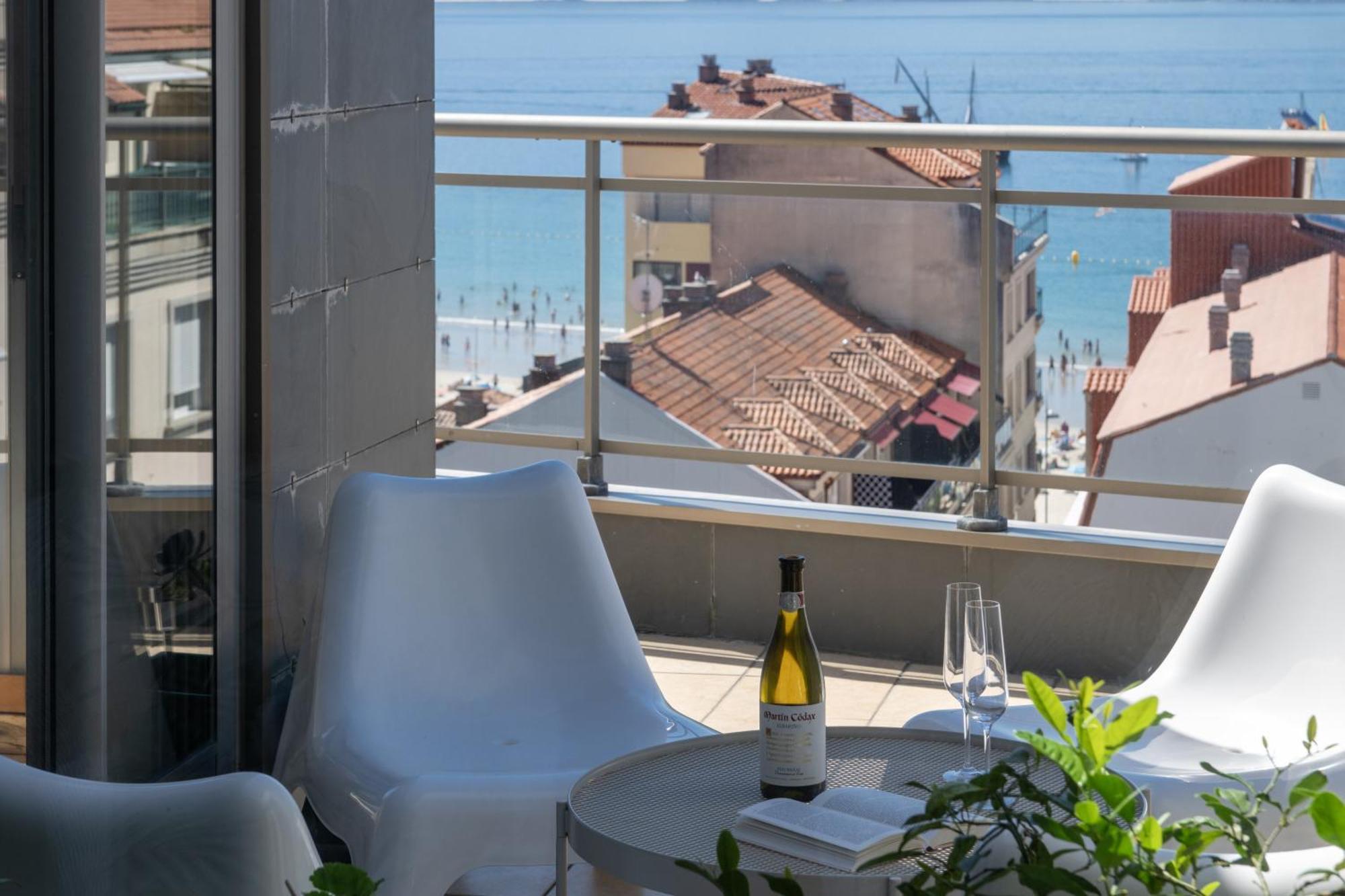 Atico De Lux Sanxenxo Apartment Exterior foto